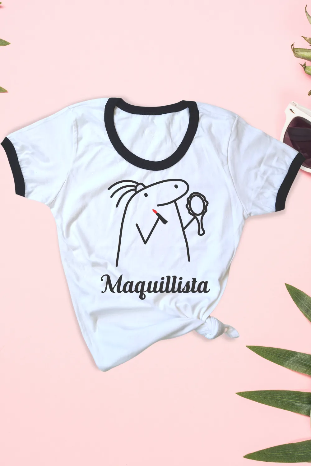Blusa dama manga corta. Profesiones2 (M - Z)