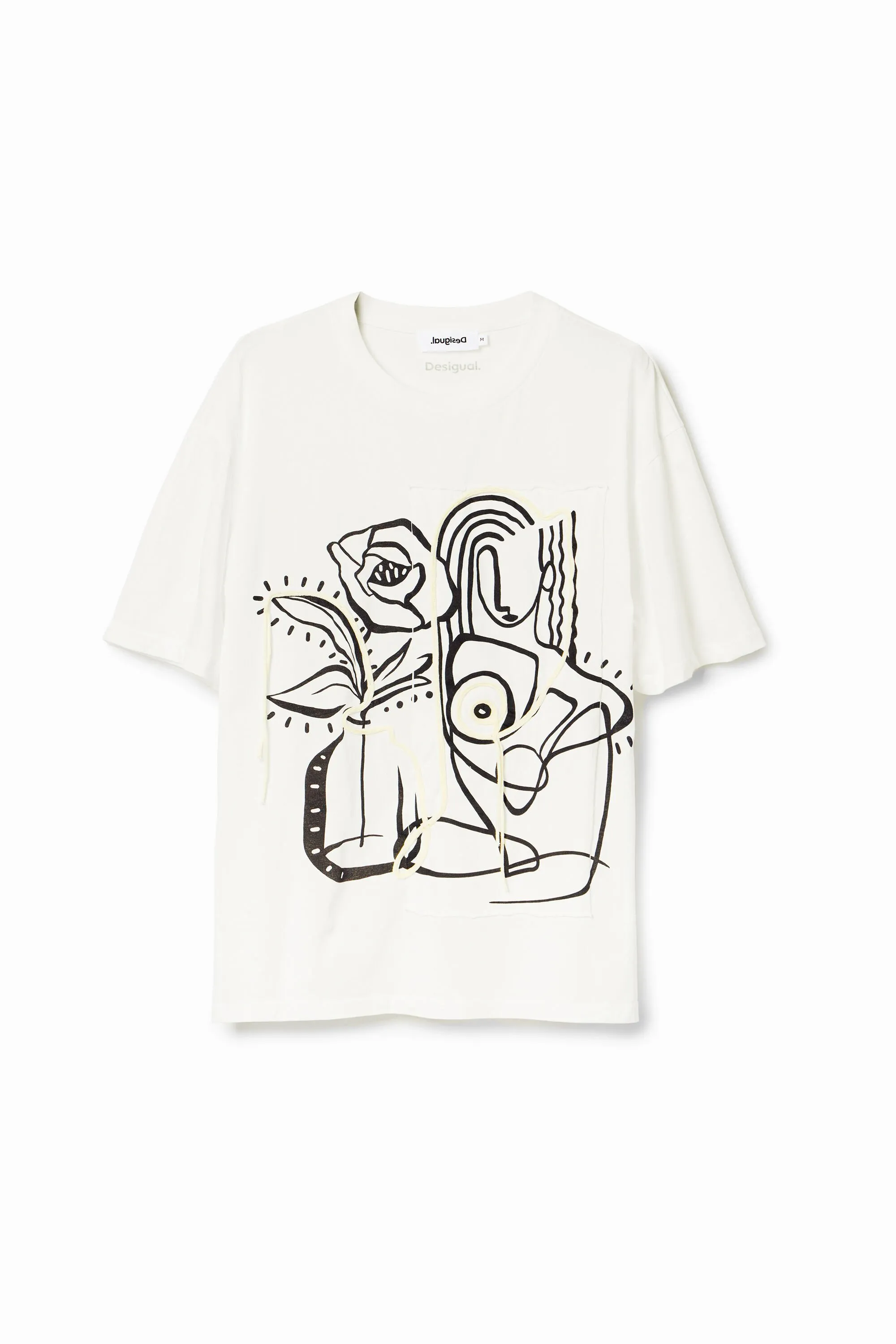 Camiseta arty ilustración