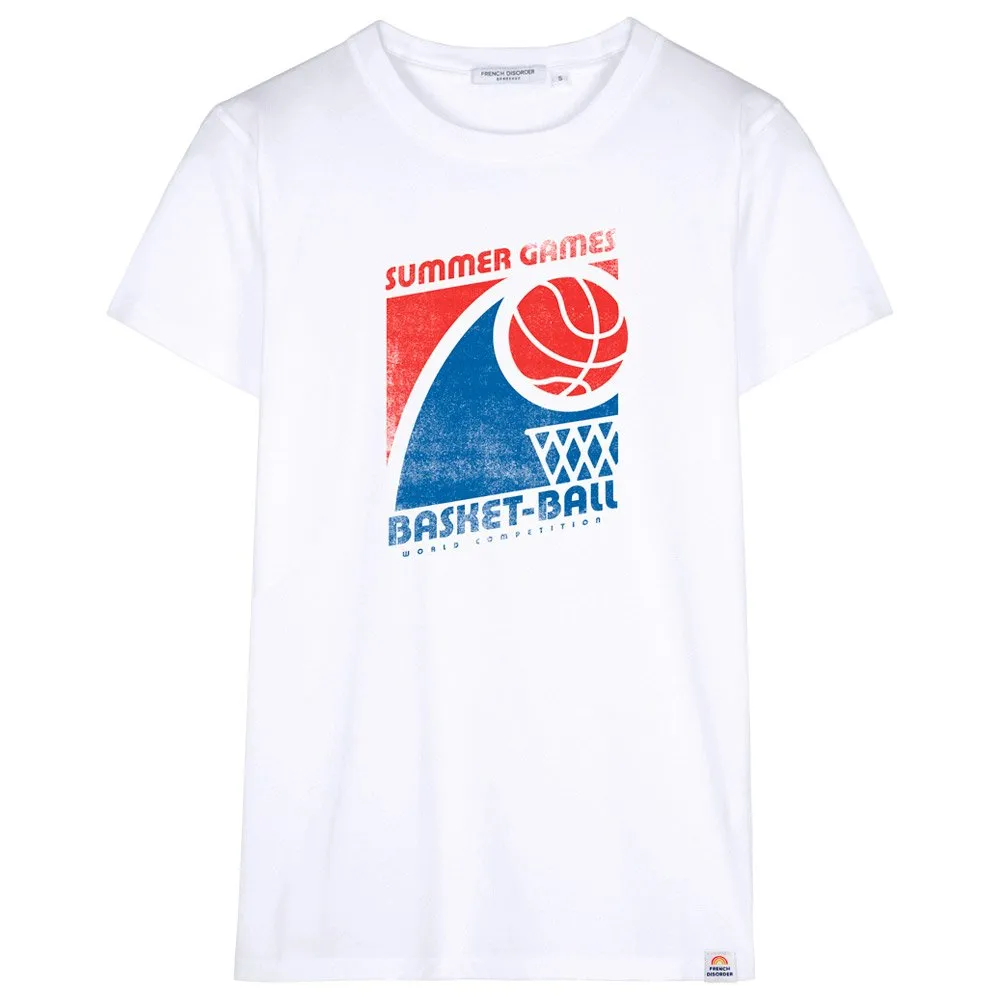 Camiseta French Disorder Alex Basketball White