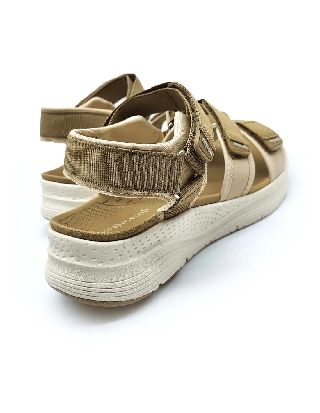 MYSOFT SANDALIA DEPORTIVA BEIG 24M054
