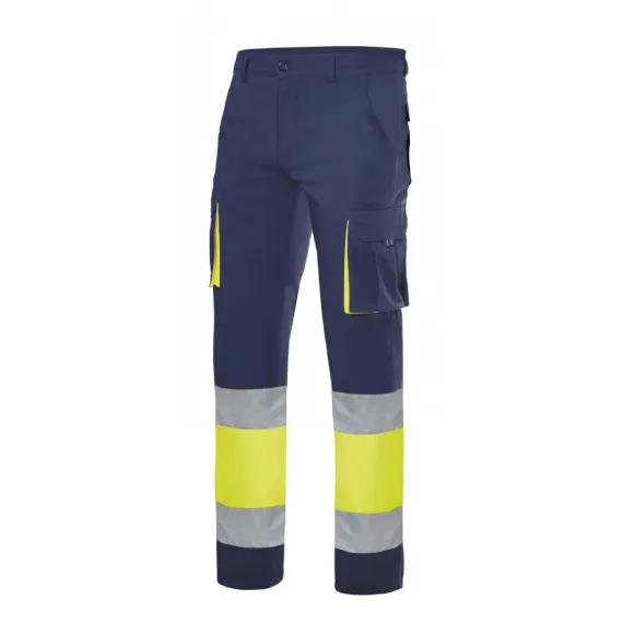Pantalon stretcht forrado de alta visibilidad VELILLA Serie F303002S
