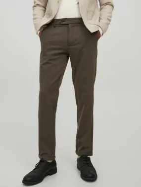 Pantalones chinos Corte slim | Marrón oscuro | Jack & Jones®