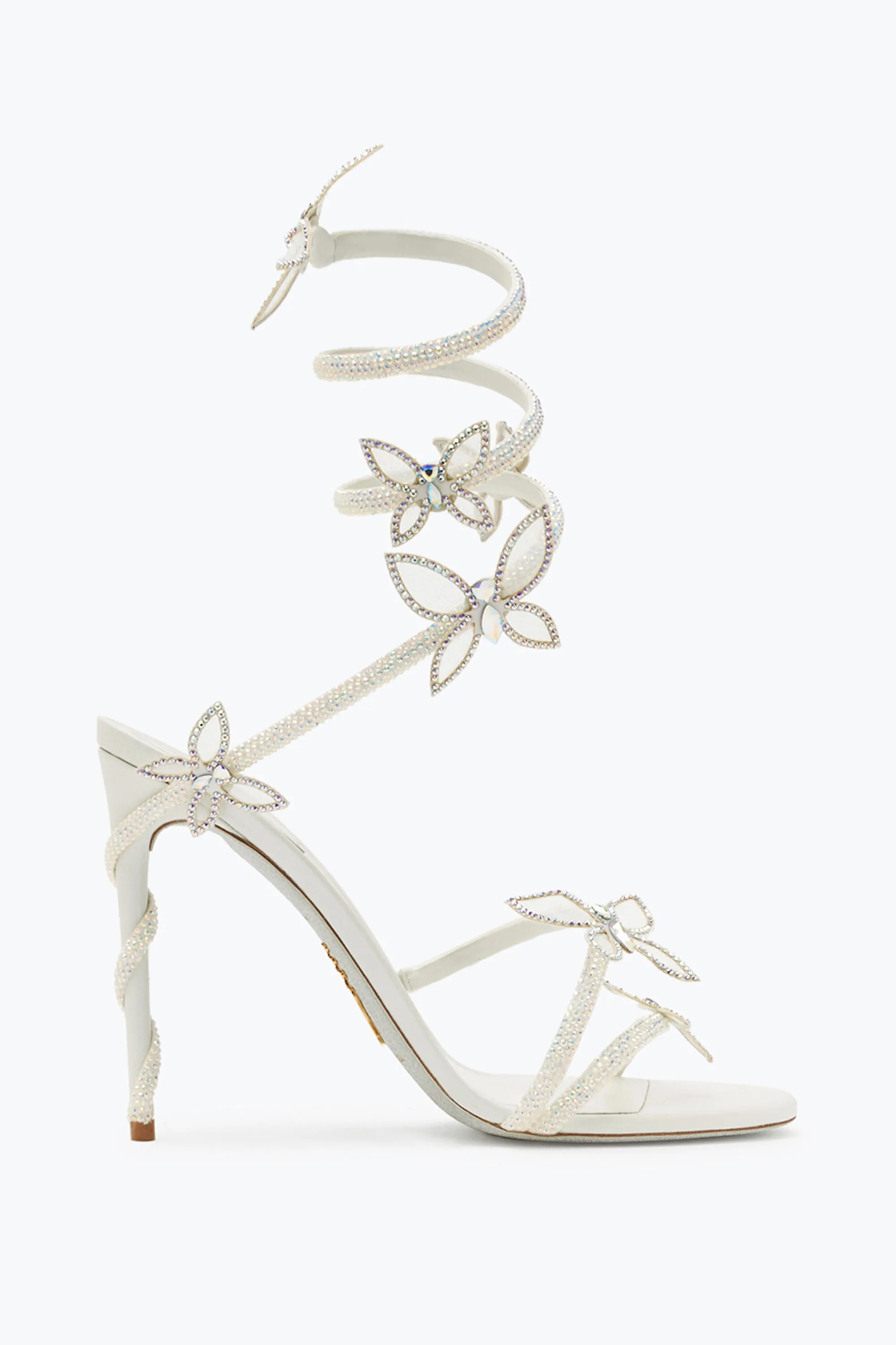 Sandalia Margot blanca con mariposas 105