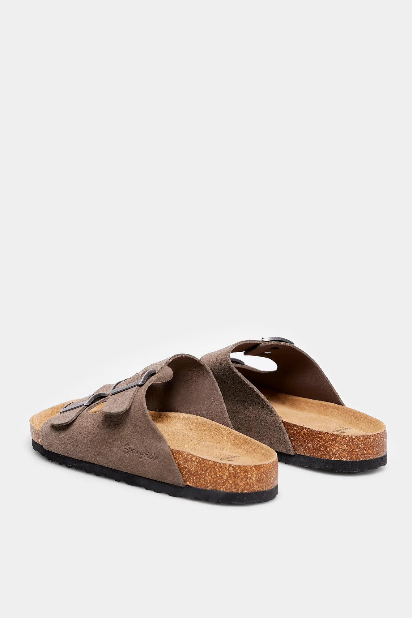 Springfield Sandalia hebillas de serraje